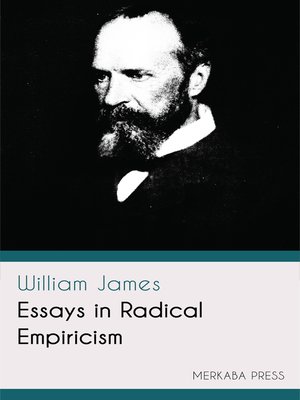 cover image of Essays in Radical Empiricism